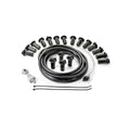 24V battery watering system kit with tubing, connectors, and caps for power parts management
