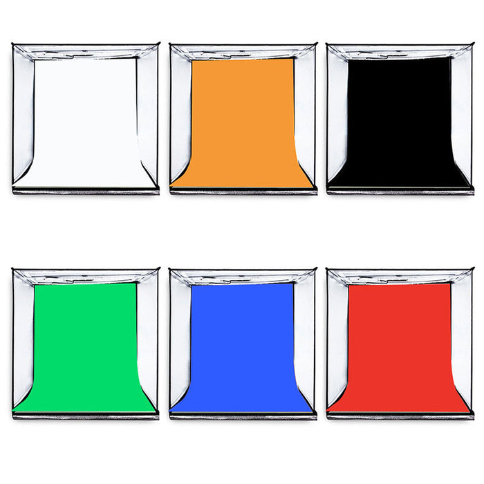 40CM Folding Studio LED Highlighting Dimming Photo Soft Light Box