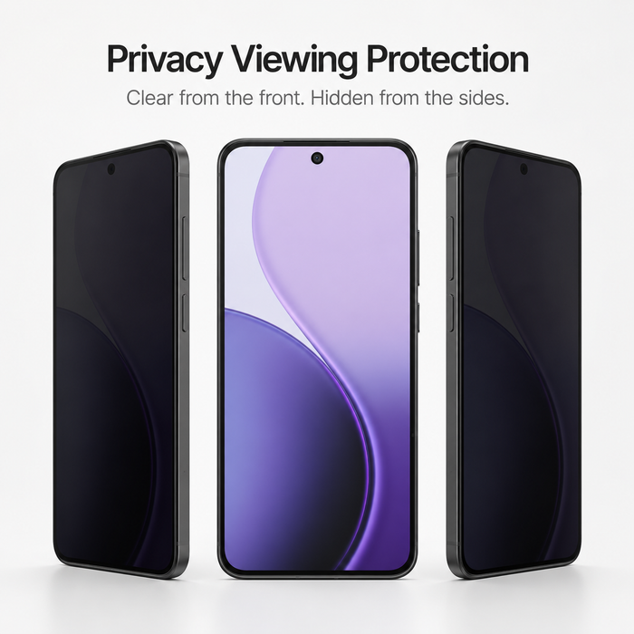 8K Corning Borderless Privacy Tempered Glass For Apple iPhone 17 Air