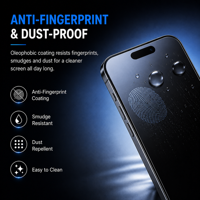 8K Corning Borderless Privacy Tempered Glass For Apple iPhone 18 Pro