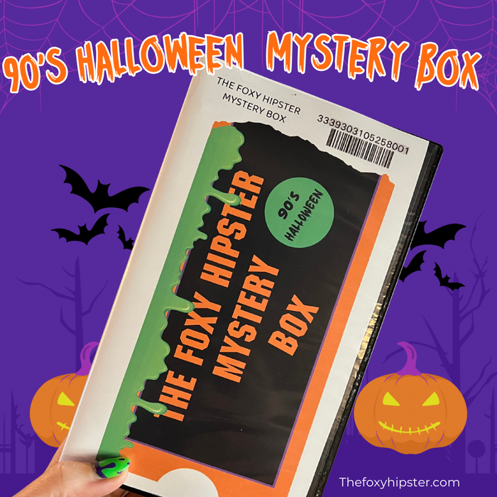90s Nostalgic Halloween VHS Mystery Box