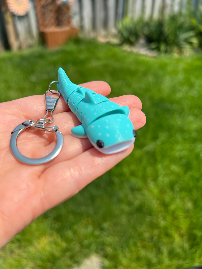 Shark Fidget Toy Flex Keychain