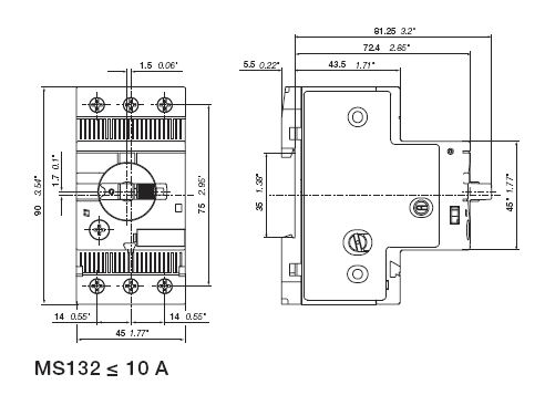 ABB MS132-10 Manual Motor Starter
