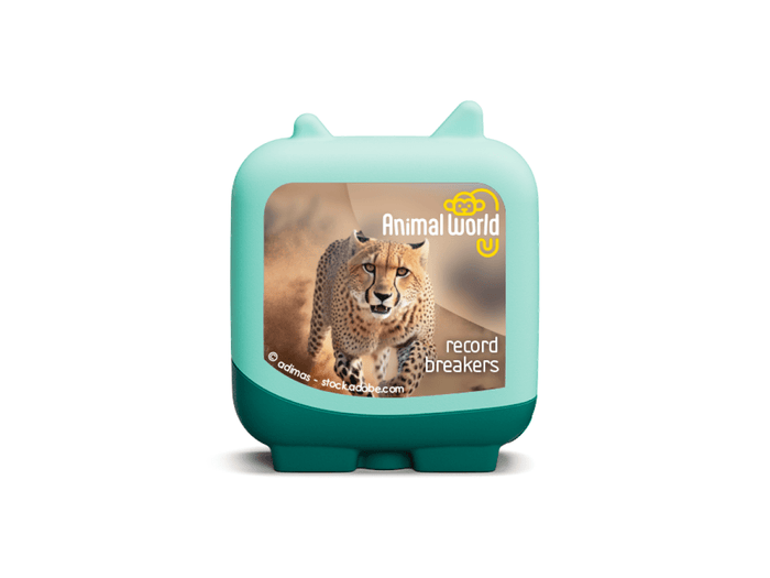 animal world record breakers clever tonies audio figurine for the Toniebox, which plays audio content