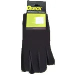 Black battery technician gloves for electrical safety and industrial hand protection