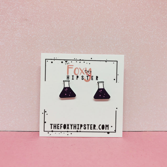 Beaker Earrings