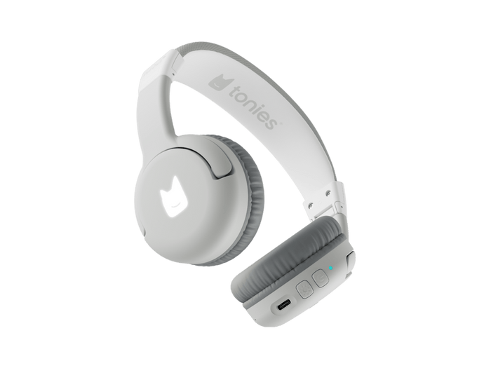 Bluetooth Moon Gray Headphones | transparent