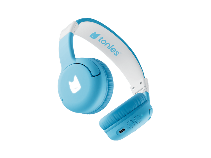 Bluetooth Sky Blue Headphones | transparent