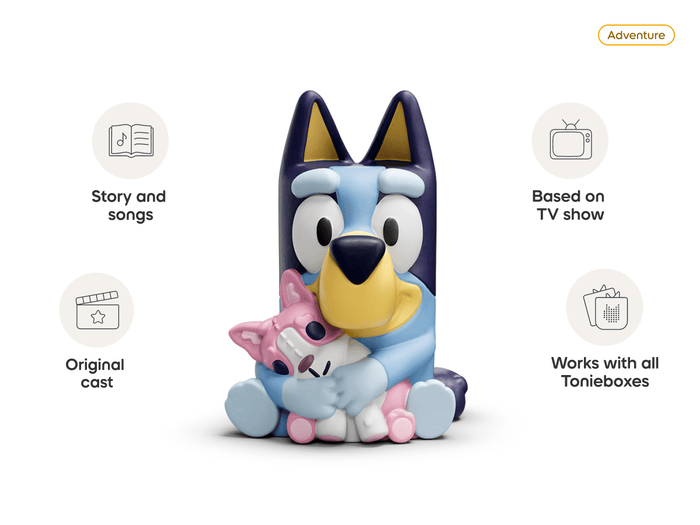 Bluey Toniebox 2 Starter Set - Cloud Pink