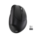 Redragon BM-4033 Wireless Vertical Ergonomic Mouse, 2.4GHz Connection, 5 Levels Up to 4000 DPI, Auto Power Saving Mice for Laptop, Desktop, PC, Black