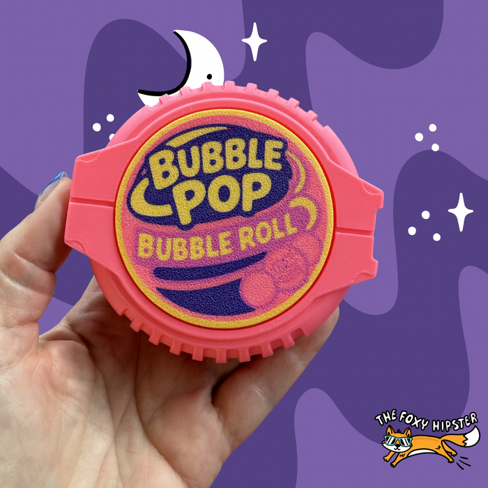 Bubble Gum Retro Fidget Clicker