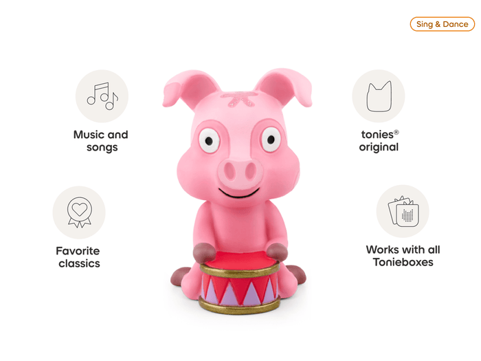 Canciones Infantiles Favoritas: Canciones De Animales En Español Tonie audio figurine, inspiring audio journeys and imaginative play