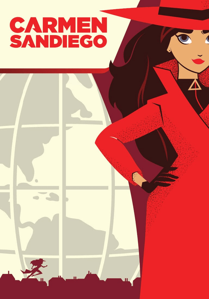 Carmen Sandiego Tonie | Illustration
