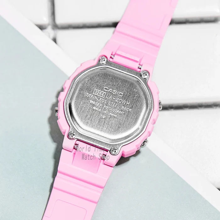 Casio Women's Watch Bright Colors Fashionable Simple Design LA-20WH Series