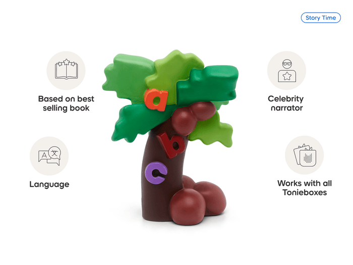 Chicka Chicka Boom Boom audio figurine, inspiring audio journeys and imaginative play