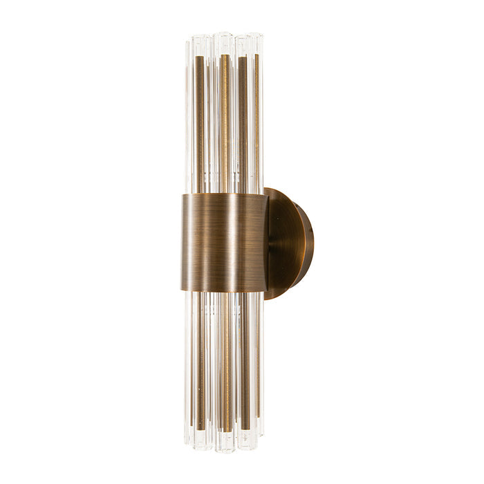 Colmar Antique Brass Wall Lamp
