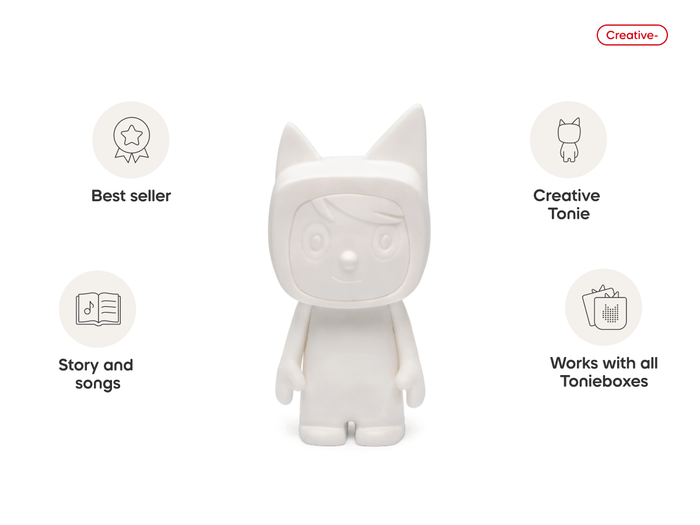 DIY Creative-Tonie audio figurine, inspiring audio journeys and imaginative play