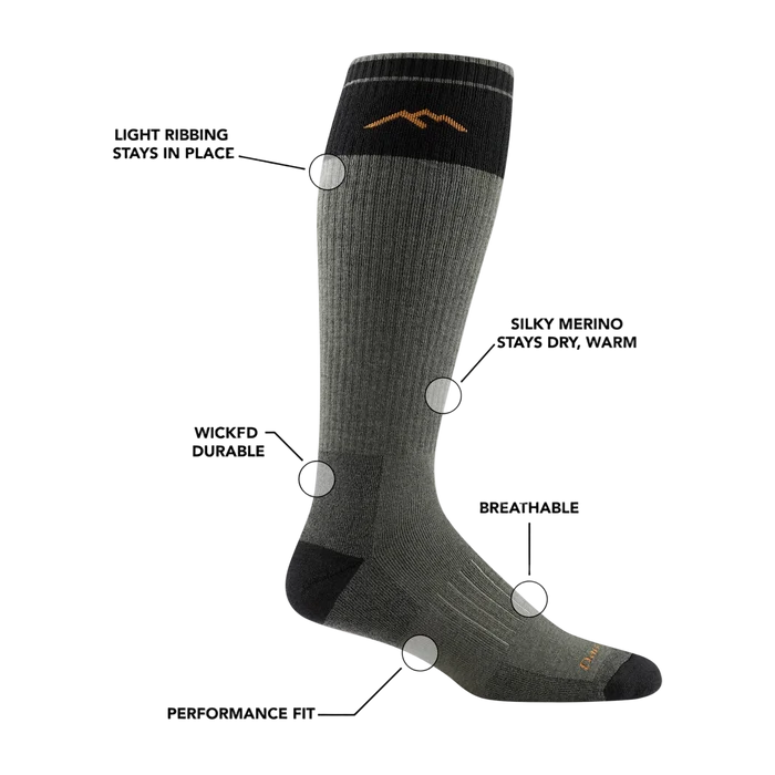 Darn Tough Over-the-Calf Heavyweight Men's Hunting Socks