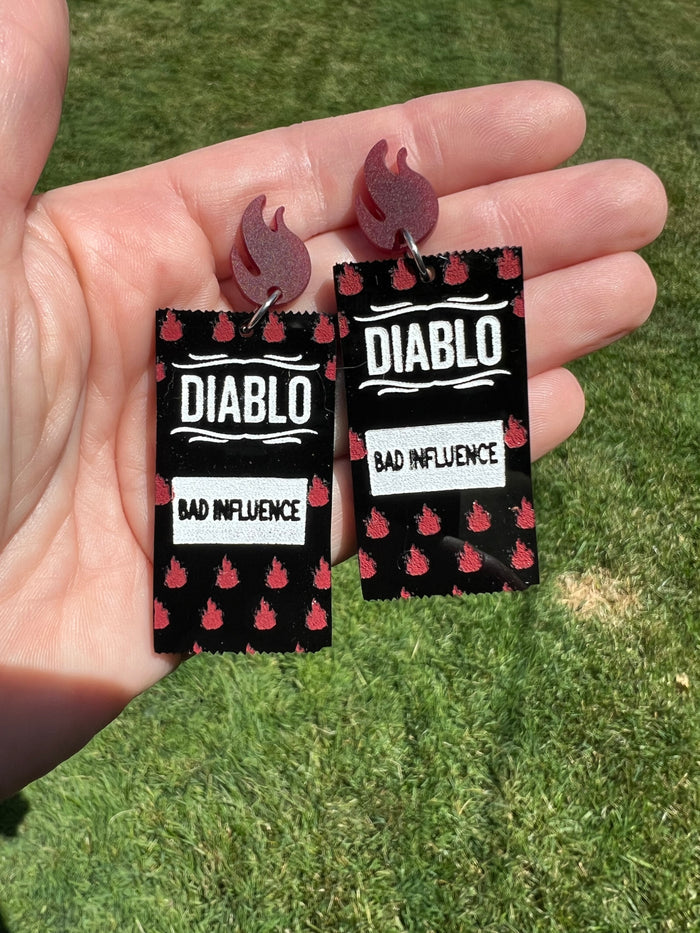Diablo Sauce Dangle Earrings