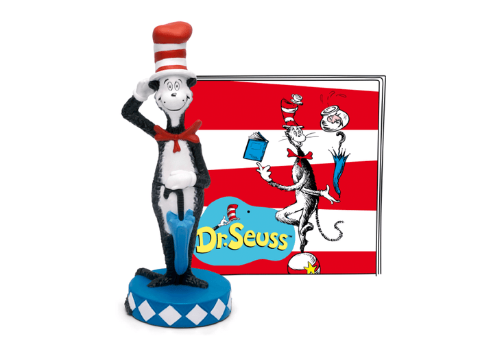 Dr. Seuss: The Cat in the Hat Tonie with a branded content card