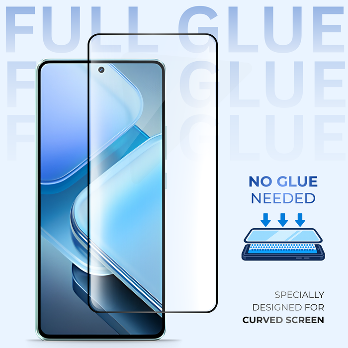 Edge Fusion Full Glue Glass for iqoo T4R