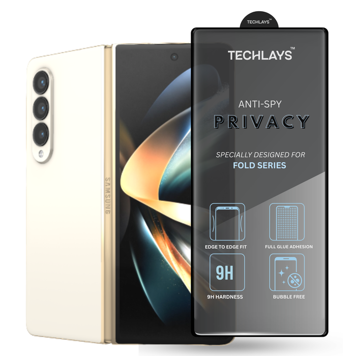 Edge Privacy Tempered Glass For Samsung Galaxy Z Fold 4