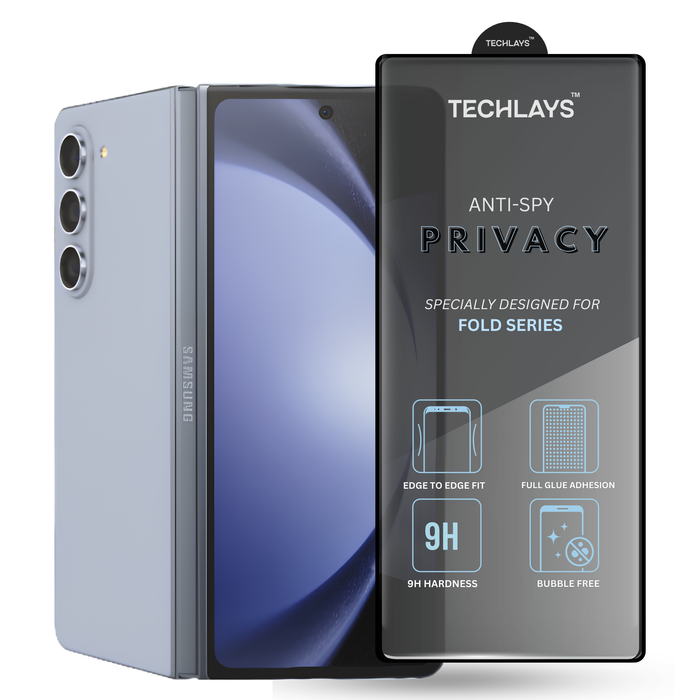 Edge Privacy Tempered Glass For Samsung Galaxy Z Fold 5