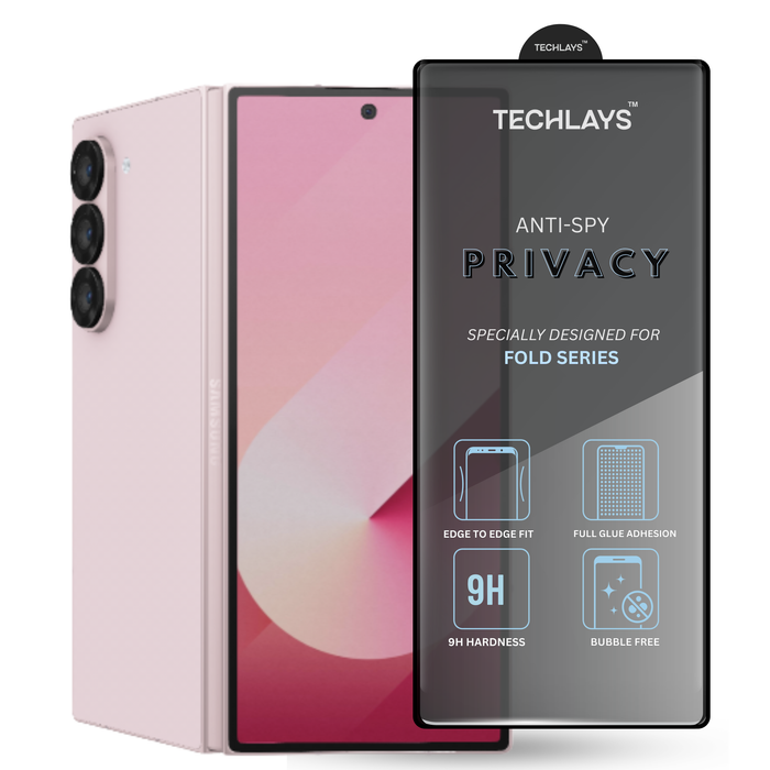 Edge Privacy Tempered Glass For Samsung Galaxy Z Fold 6