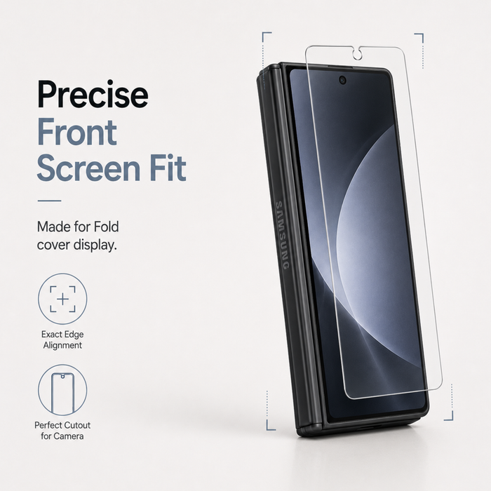 Edge Privacy Tempered Glass For Samsung Galaxy Z Fold 6