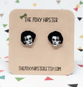 Edward Scissorhands Inspired Stud Earrings