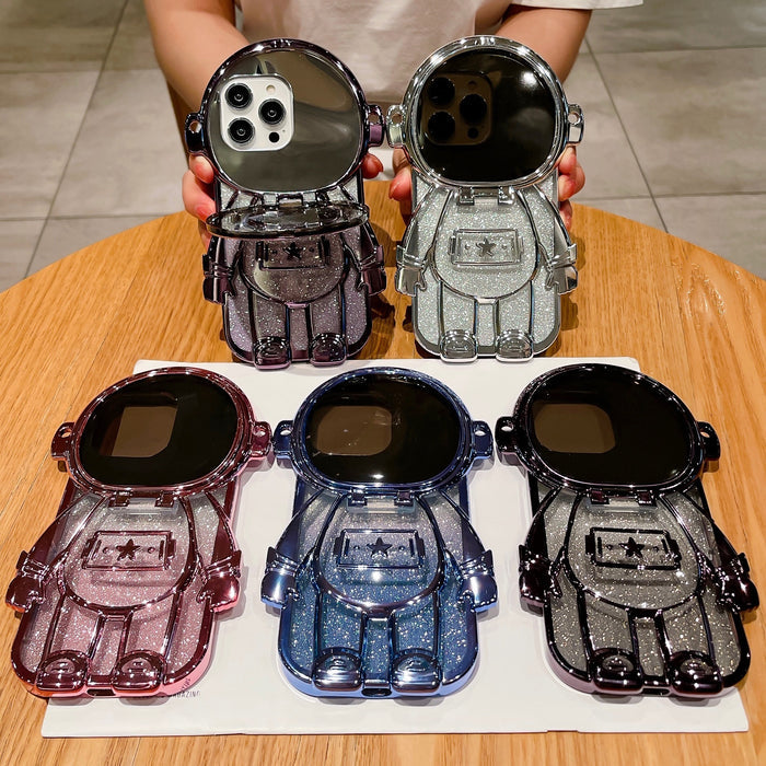 Electroplated TPU Astronaut Phone Case