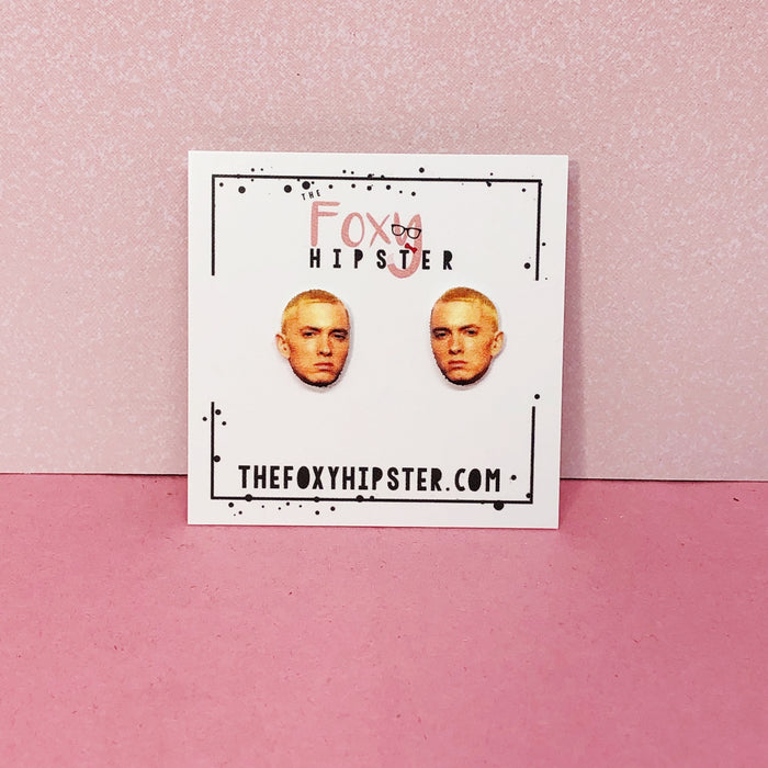 Eminem Stud Earrings