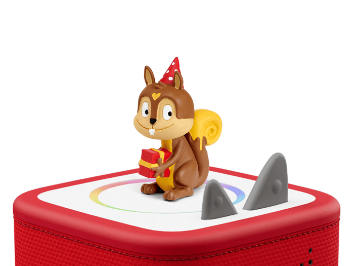 Favorite Children's Songs: Celebration Songs Tonie on a Red Toniebox