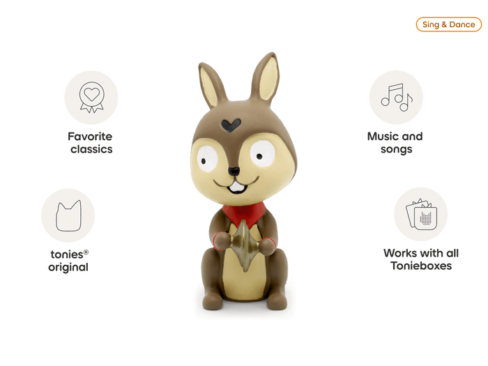 Sing-Along Songs audio figurine, inspiring audio journeys and imaginative play