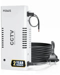 FEDUS 12V DC Metal Body CCTV Power Supply for 8 Channel Security Cameras | 12Volt 5A High Efficiency SMPS Adapter with Voltage Booster for Long Distance for Video Surveillance Dome & Bullet Camera FEDUS
