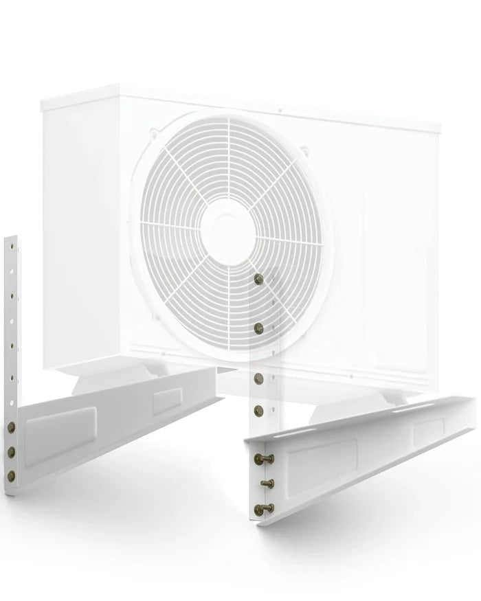 FEDUS 18 inches Heavy Duty Air Conditioner Outdoor AC Stand, Outdoor unit AC wall Mounting Bracket Stand for 1 Ton, 1.1 Ton, 1.2 Ton, 1.5 Ton, 2 Ton AC, HVAC, Compressor Split ( 300kg weight capacity) FEDUS