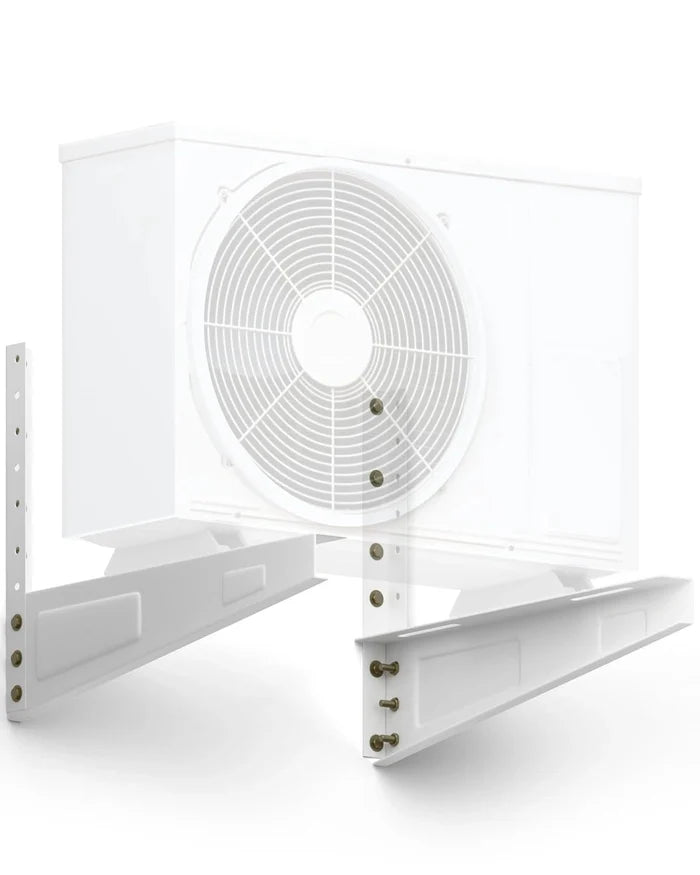 FEDUS Heavy Duty Air Conditioner Outdoor AC Stand, Outdoor Unit AC Wall Mounting Bracket Stand for 1 Ton, 1.1 Ton, 1.5 Ton, 2 Ton 2.5 Ton AC, HVAC, Compressor Split (24inches, 300kg Weight Capacity) FEDUS