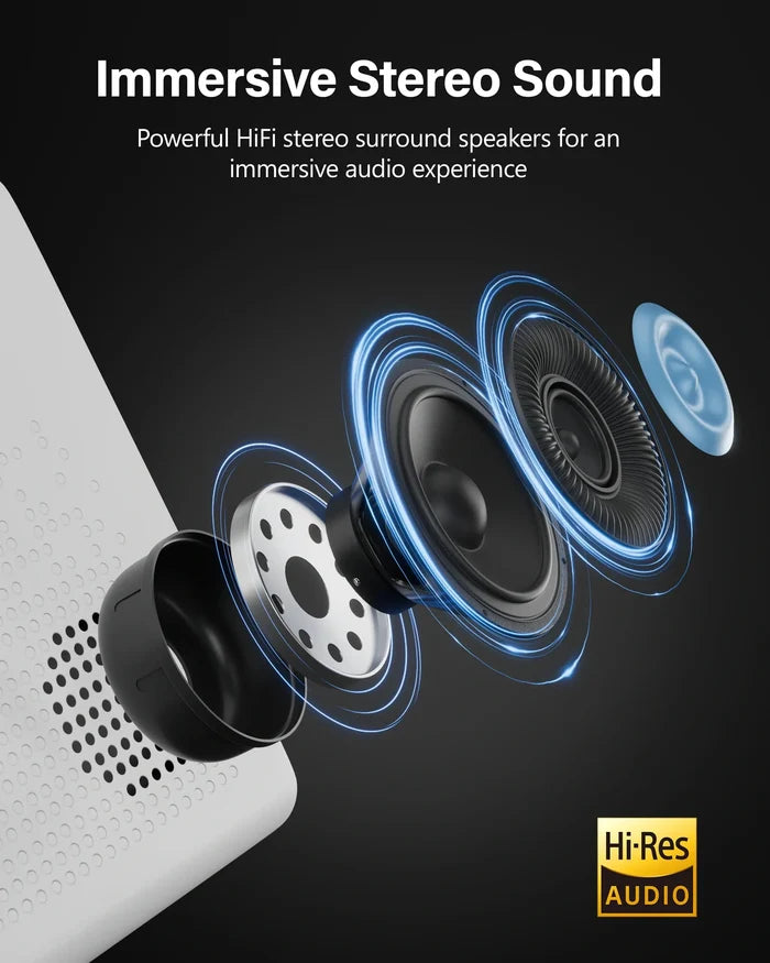 FEDUS Smart LED Projector – Home, Office & Outdoor Entertainment FEDUS