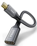 FEDUS Mini DP to HDMI Adapter 4K60Hz Braided Converter