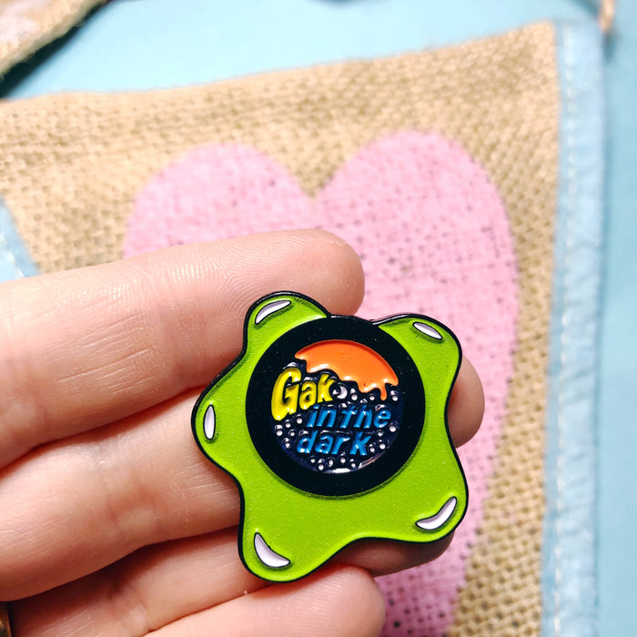 Gak in the Dark Enamel Pin
