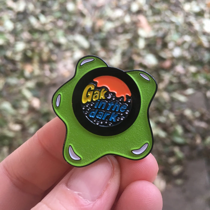 Gak in the Dark Enamel Pin