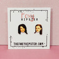 Gilmore Girls Inspired Stud Earrings