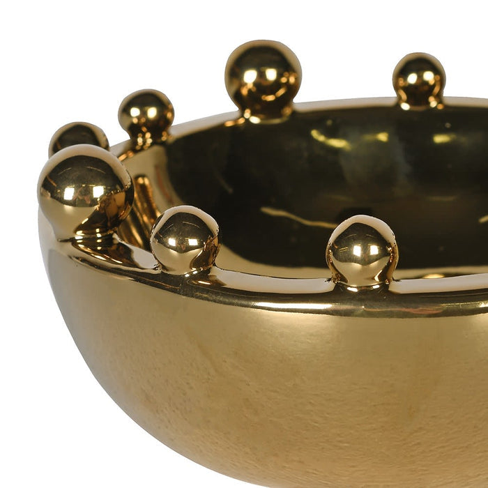 Gold Trinket Bobble Bowl