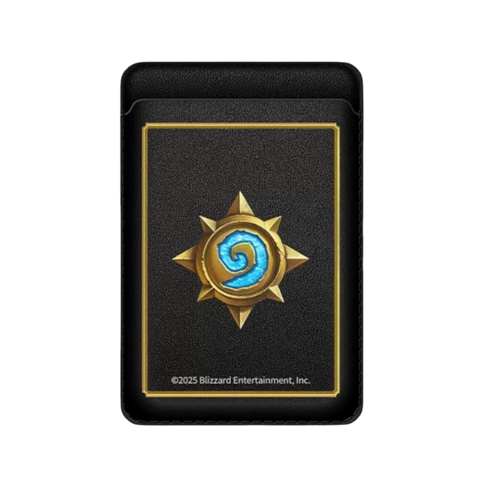 Hearthstone Magnetic Wallet Doubles as Phone Stand