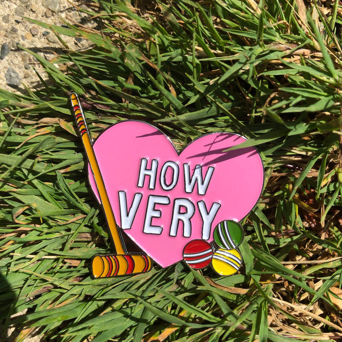 How Very Heathers Enamel Pin