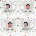 Jerry and Newman  11oz coffee mug Hello Jerry Hello Newman