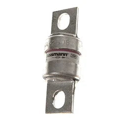 Industrial cylindrical metal fuse with mounting holes for electrical power systems