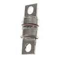 Industrial cylindrical metal fuse with mounting holes for electrical power systems