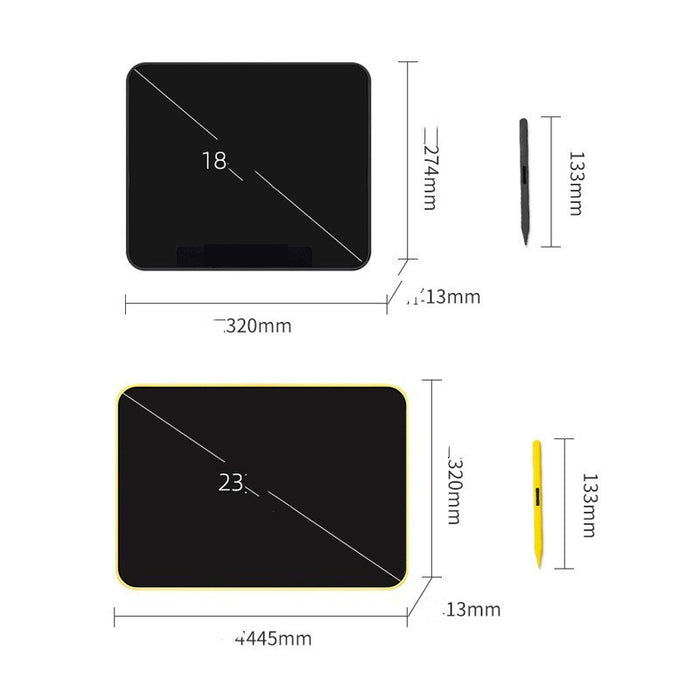 LCD Writing Tablet - Full Screen Digital Drawing Board