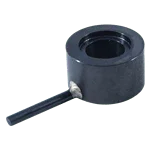 Black lead head post mold with side handle for battery maintenance